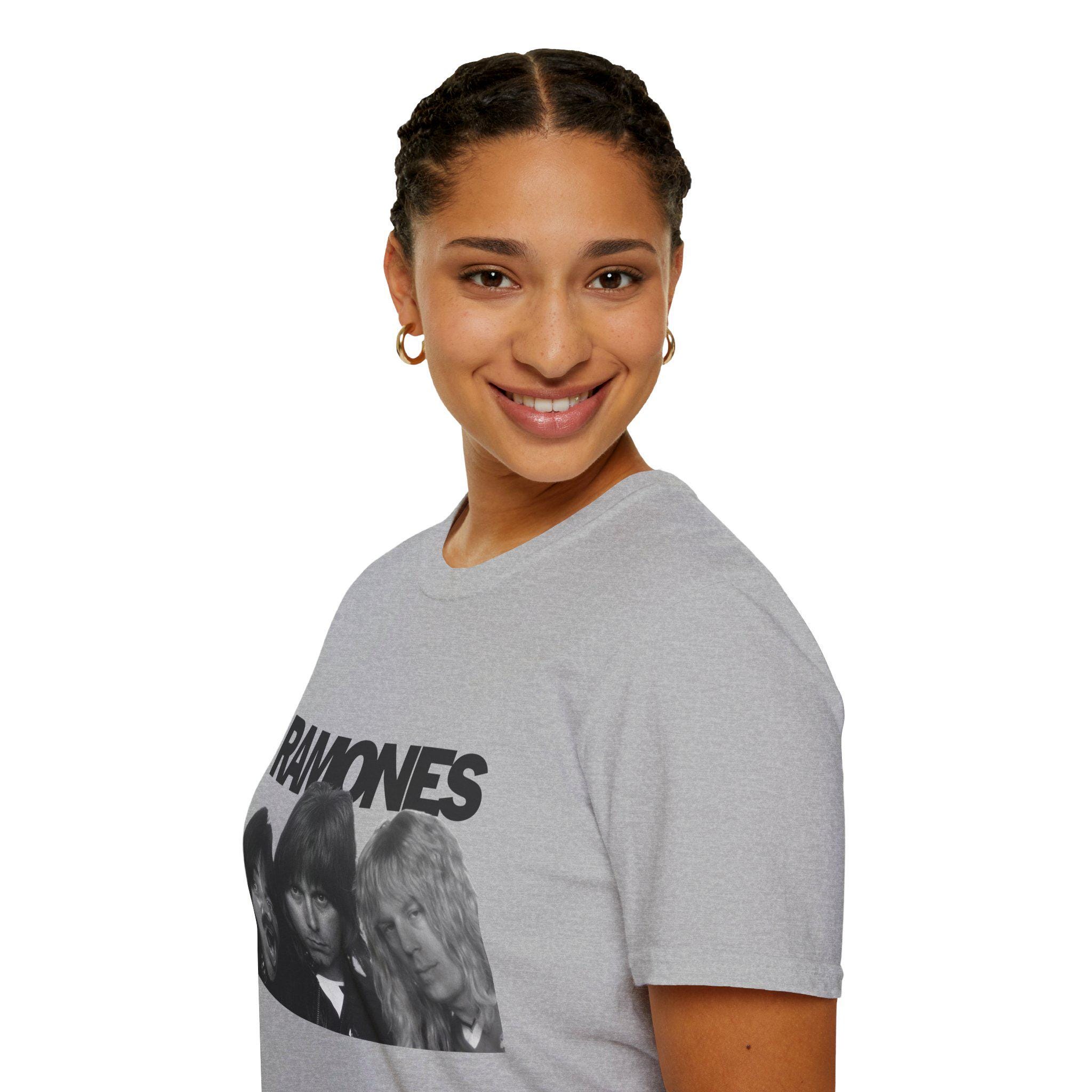 Spinal Ramones - Unisex Softstyle T-Shirt - View 4