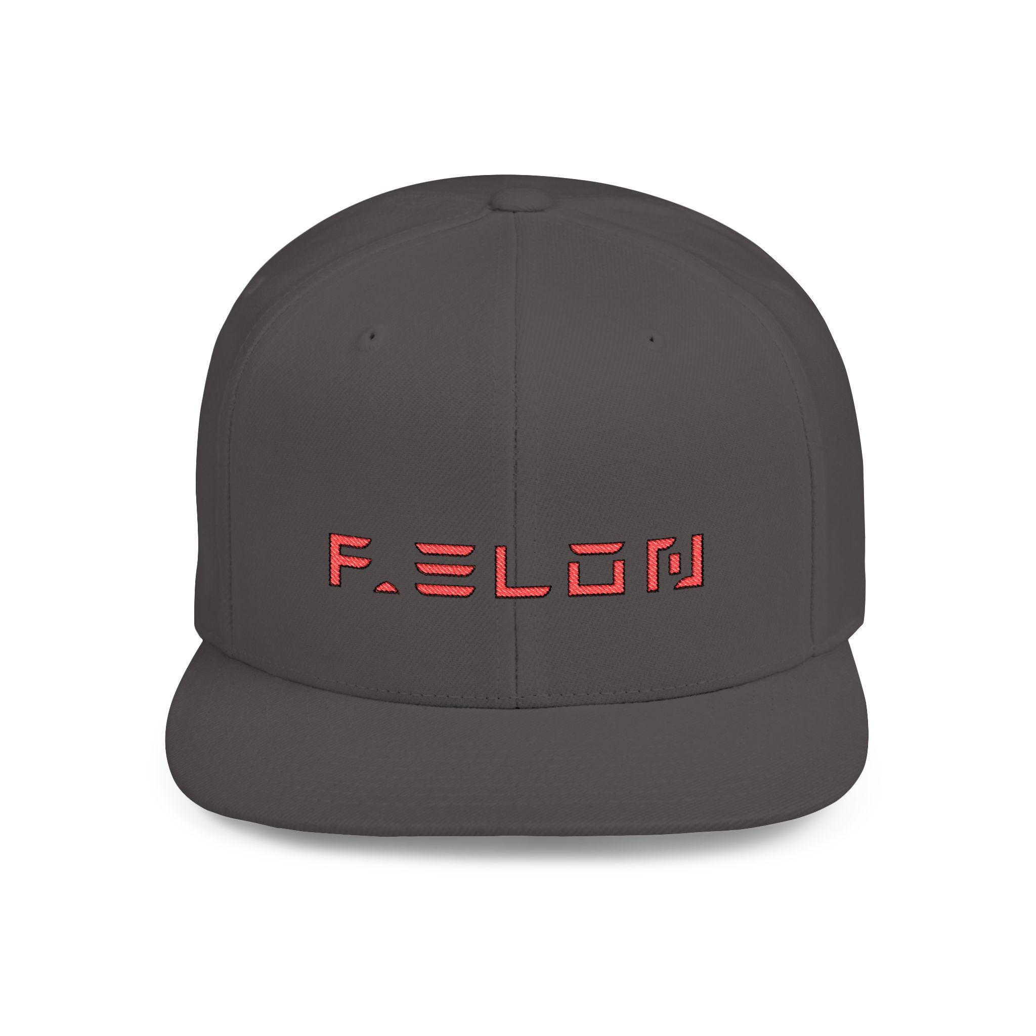 Snapback Cap, Satirical &#39;F&#39; Elon Resistance Design, Hat for Anti-Elon Musk Activists, Protest Headwear, Political Statement Cap, Tesla Font - View 4