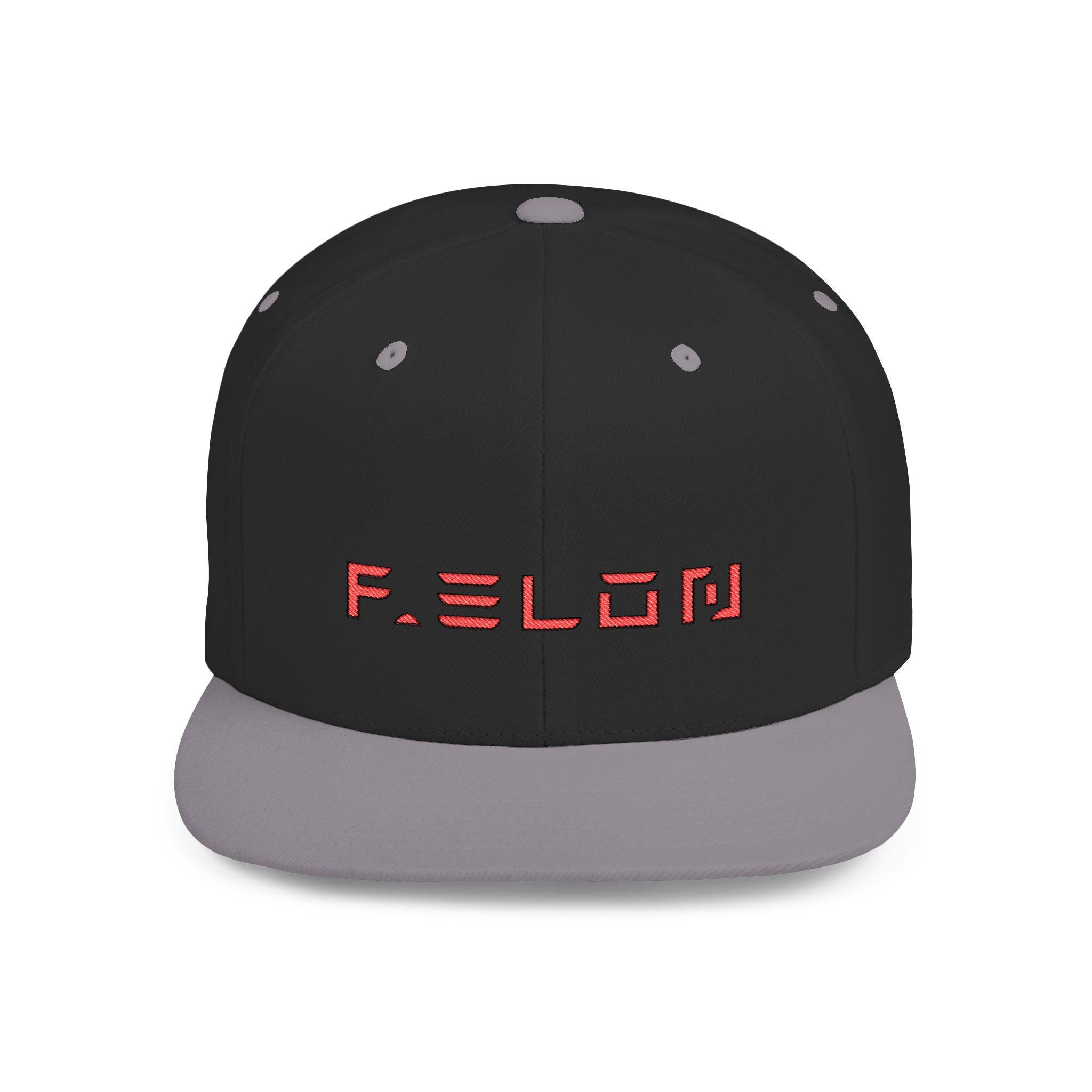 Snapback Cap, Satirical &#39;F&#39; Elon Resistance Design, Hat for Anti-Elon Musk Activists, Protest Headwear, Political Statement Cap, Tesla Font - View 5