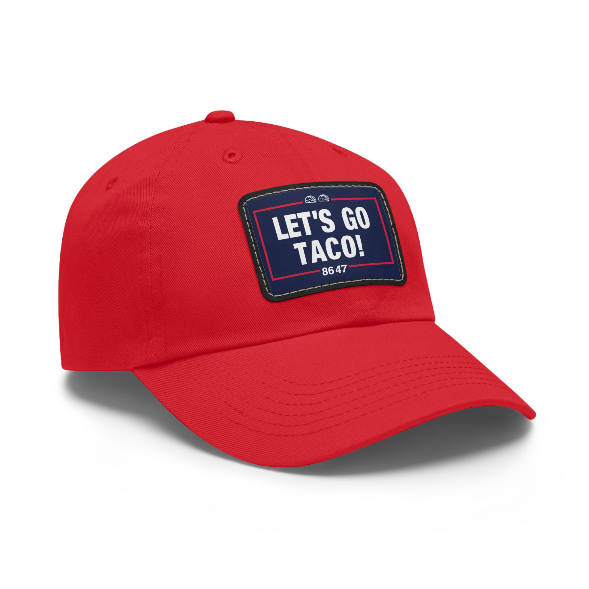 Dad Hat - Funny Let's Go Brandon Spoof Trump TACO Anti-Trump 8647 Taco Emojis Magnet, Fridge Decor, Political Humor Gift